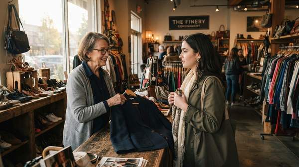 Editorial illustration for Choosing the Right Consignment Shop: A Guide for Buyers and Sellers