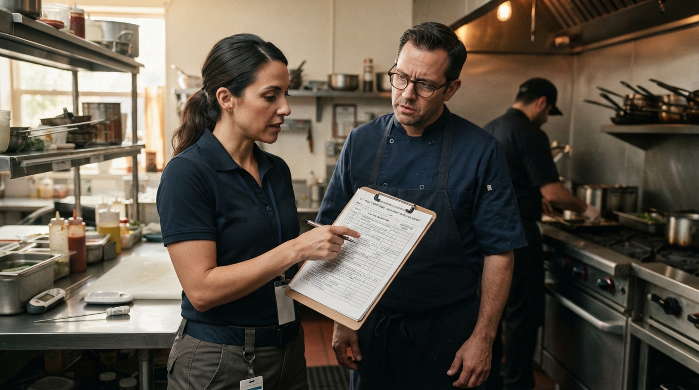 Editorial illustration for Interpreting Restaurant Health Inspection Reports for Informed Dining