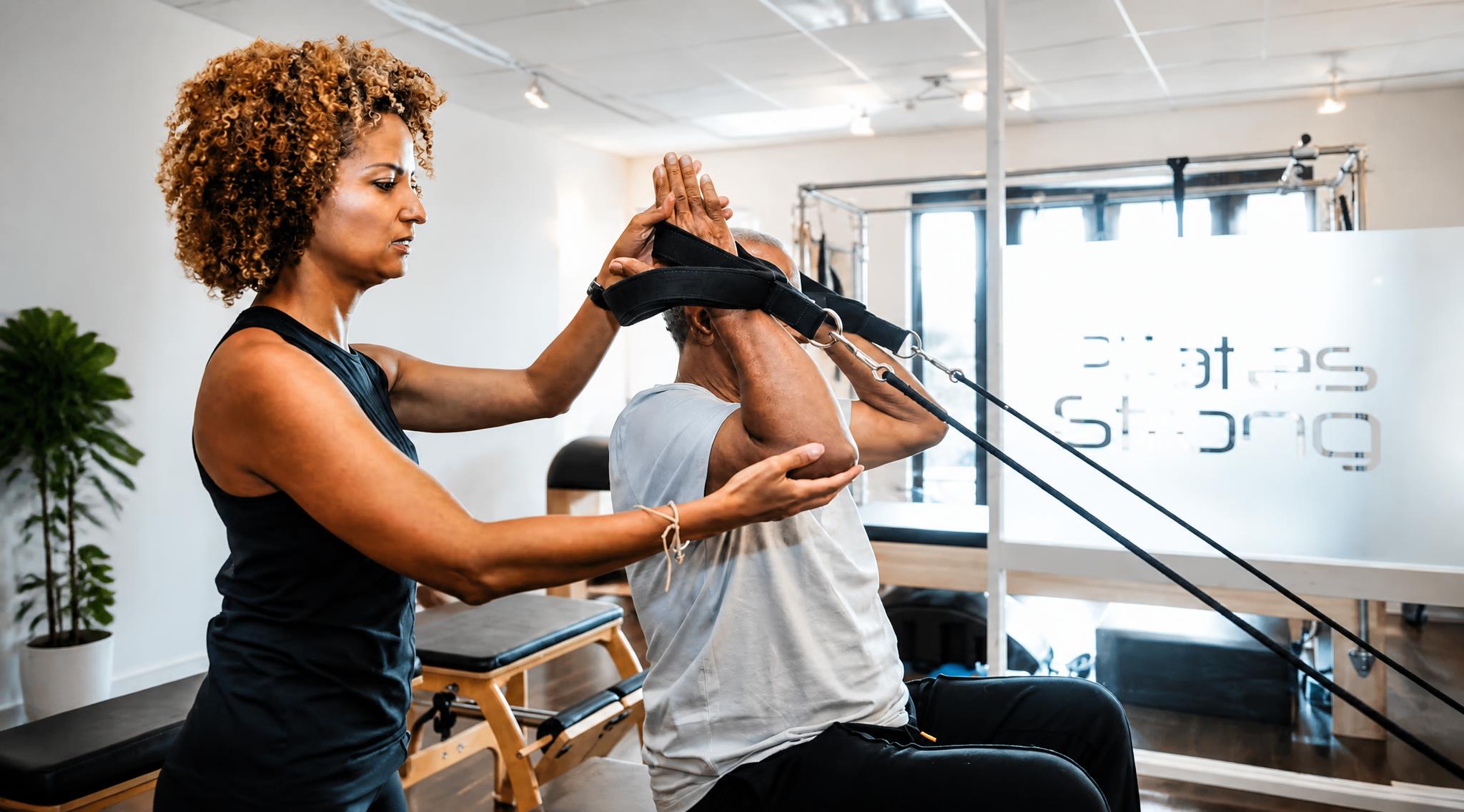 Pilates Strong Studio Private Classes for Golfers and Tennis Players