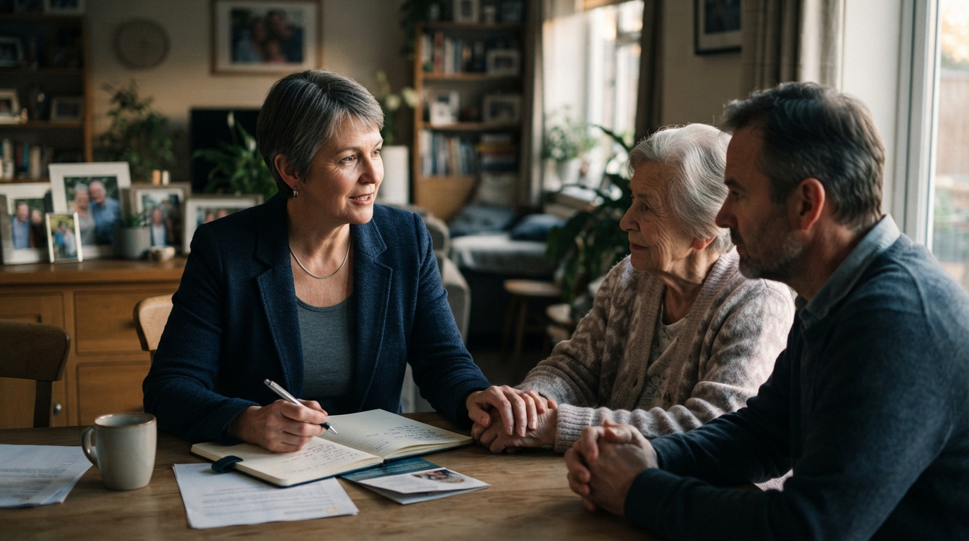 Editorial illustration for What an Elder Care Consultant Does—and How to Tell If Your Family Needs One